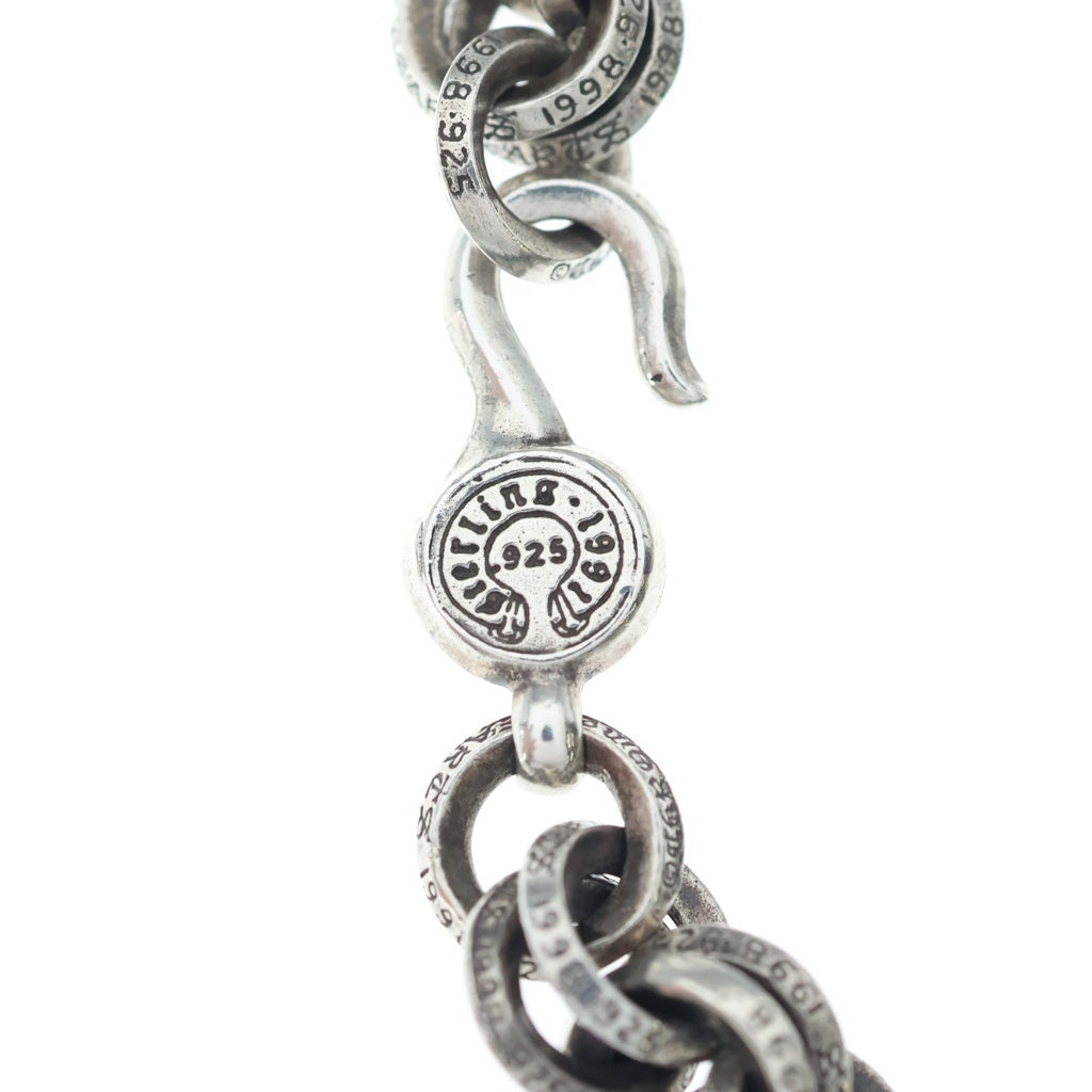 CHROME HEARTS(クロムハーツ) DOUBLE B RING ダブルBリング ブレスレット シルバー BCA121