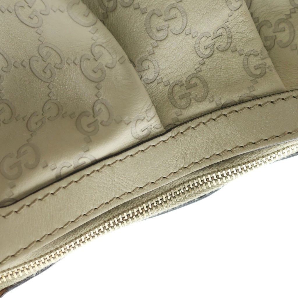 GUCCI(グッチ) グッチシマ スーキー レザー ワンショルダーバッグ トートバッグ 232955 アイボリー レディース