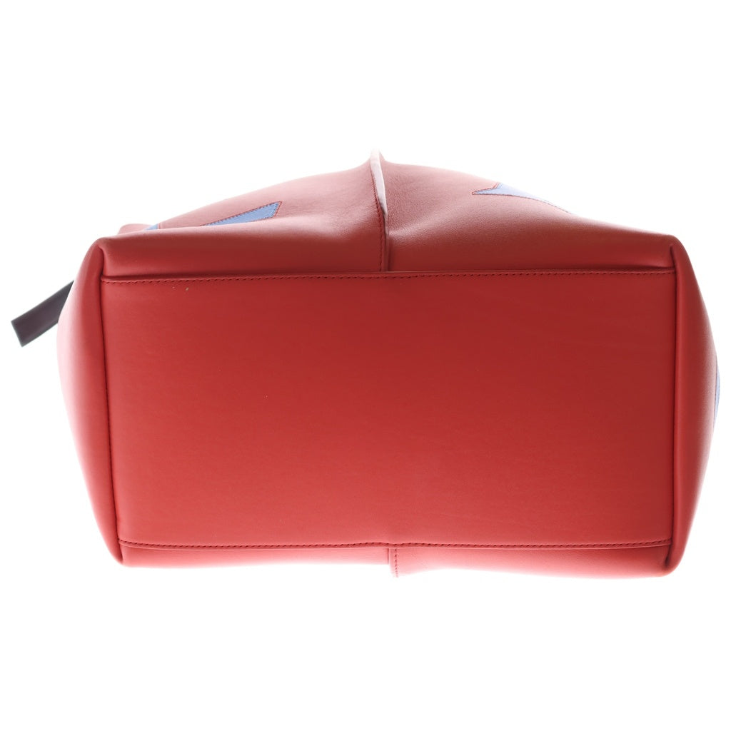 LOEWE(ロエベ) ビルバオ バケットバッグ ショルダーバッグ レッド×ブルー レザー