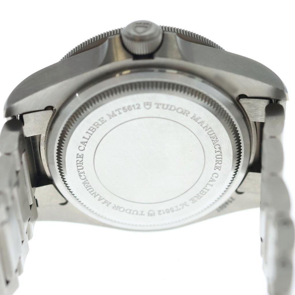 TUDOR(チュードル) ぺラゴス デイト 黒文字盤 自動巻き 腕時計 シルバー/ブラック 25600TN