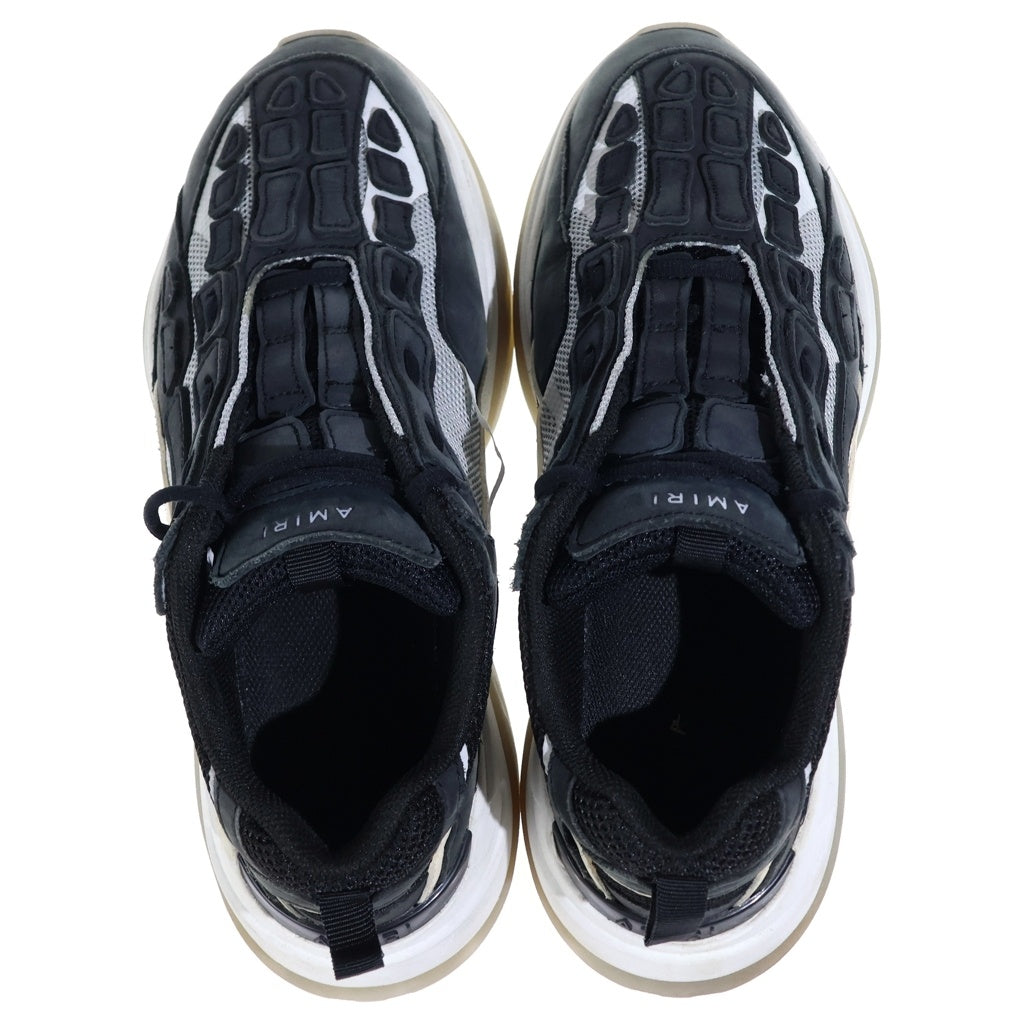 AMIRI(アミリ) Bone Runner ボーンランナー ローカットスニーカー シューズ ブラック PS24MFS011-001