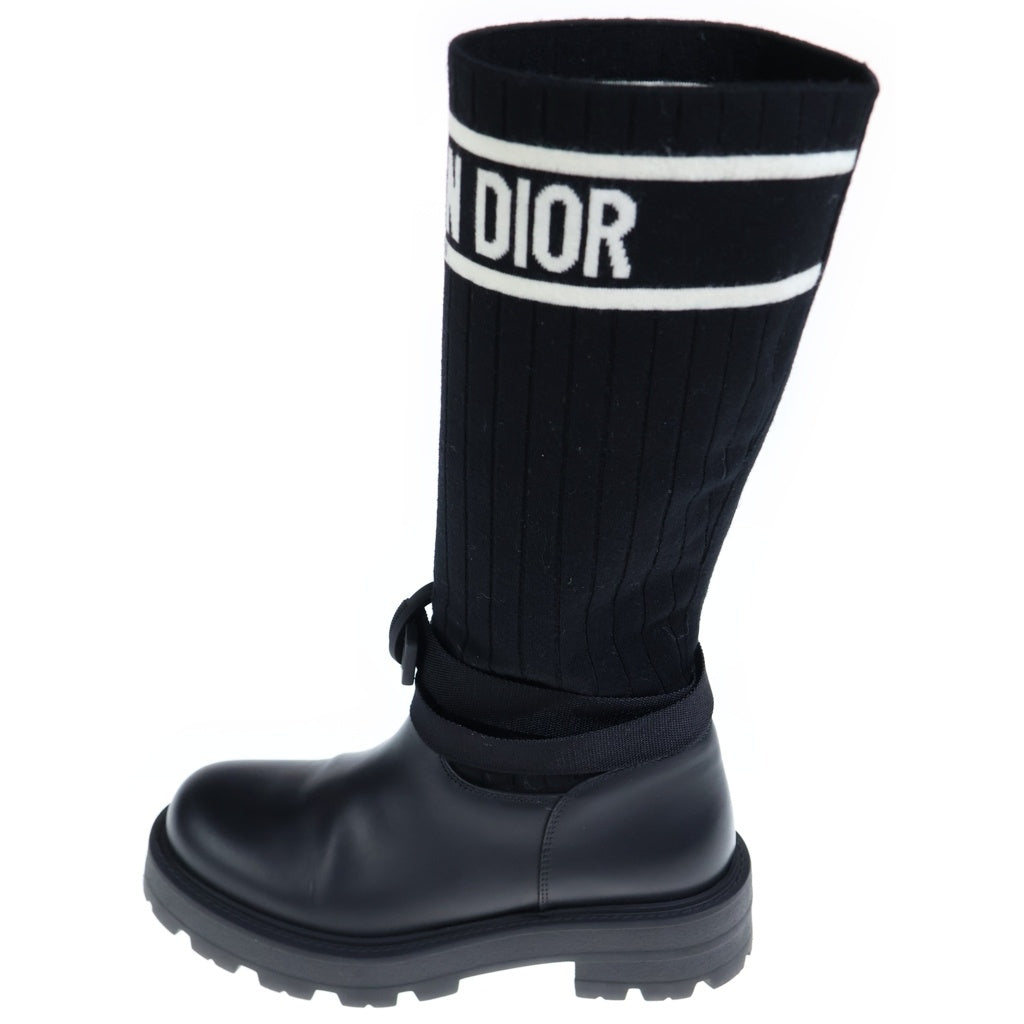 Christian Dior(クリスチャンディオール) D-Major ロングブーツ ブラック #37 レディース