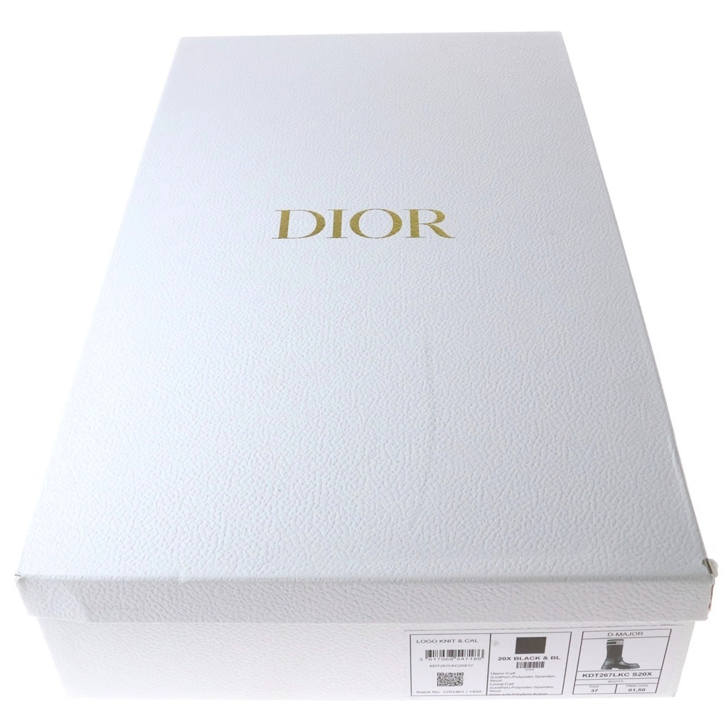 Christian Dior(クリスチャンディオール) D-Major ロングブーツ ブラック #37 レディース