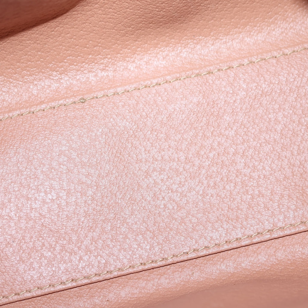 CELINE(セリーヌ) マカダム 2wayミニボストンバッグ ショルダーバッグ ブラウン レザー×PVC ゴールド金具 レディース