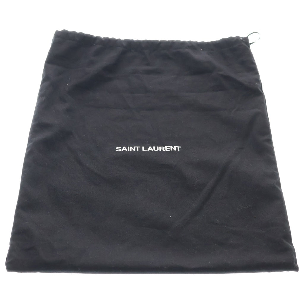 SAINT LAURENT PARIS(サンローランパリ) ジェイミー レザー チェーントートバッグ ショルダーバッグ 781666 アイボリー ホワイト ベージュ レディース