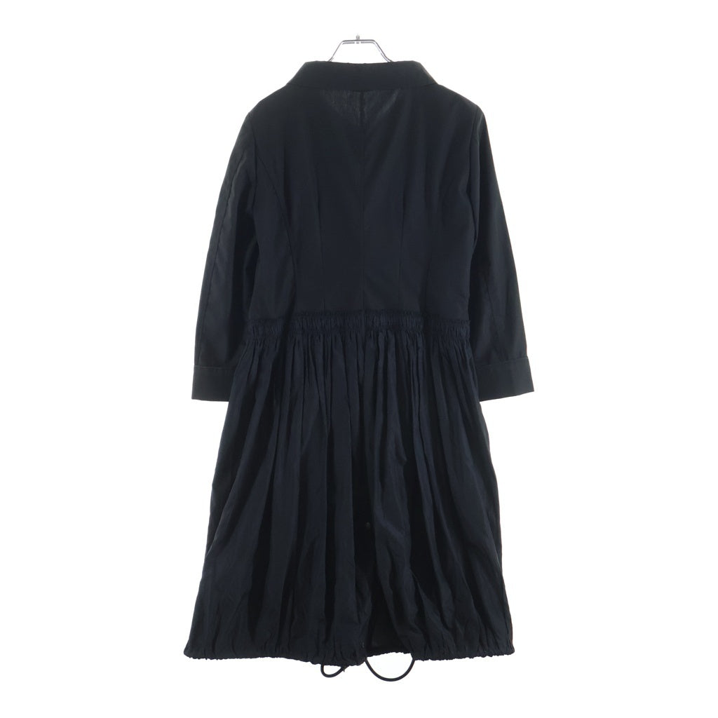 PRADA(プラダ) ギャザーワンピース ブラック #42 レディース
