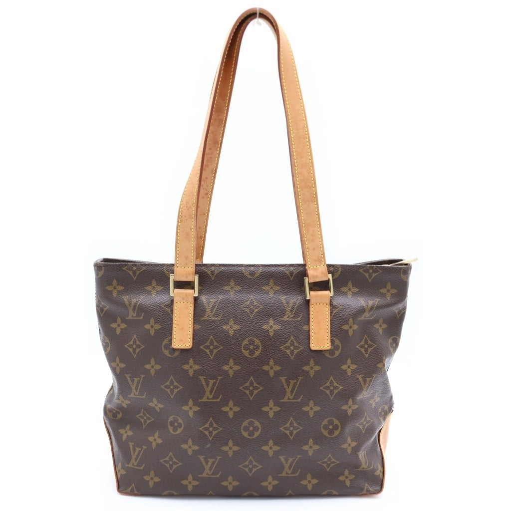 LOUIS VUITTON(ルイヴィトン) モノグラム カバピアノ PVC レザー トートバッグ ハンドバッグ M51148 ブラウン レディース