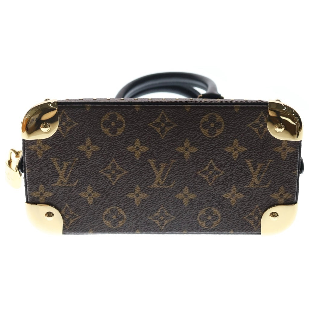 LOUIS VUITTON(ルイヴィトン) モノグラム アルマ・トランク BB ハンド ショルダーバッグ PVC レザー ブラウン M26084 RFID レディース