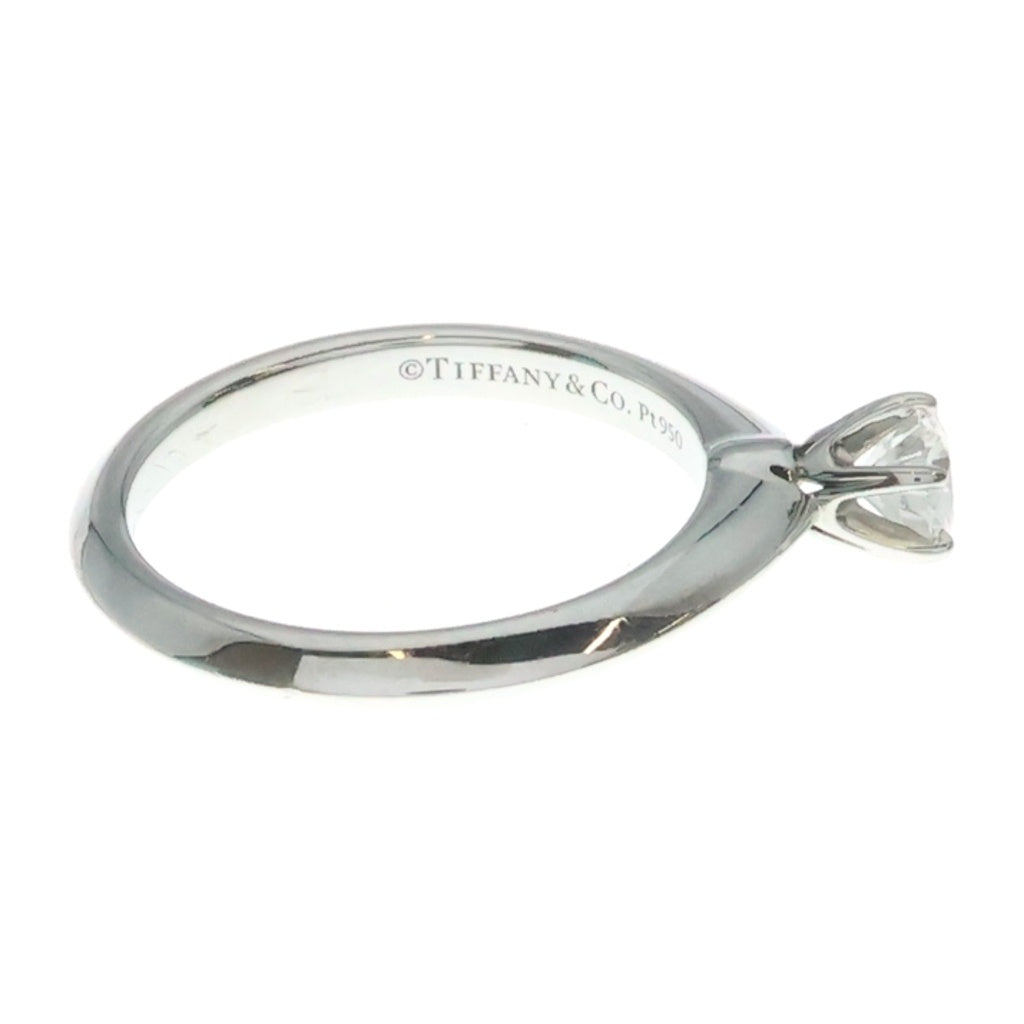 TIFFANY & Co.(ティファニー) ソリティア ダイヤ Pt950 リング 指輪 0.29ct #8 プラチナ レディース