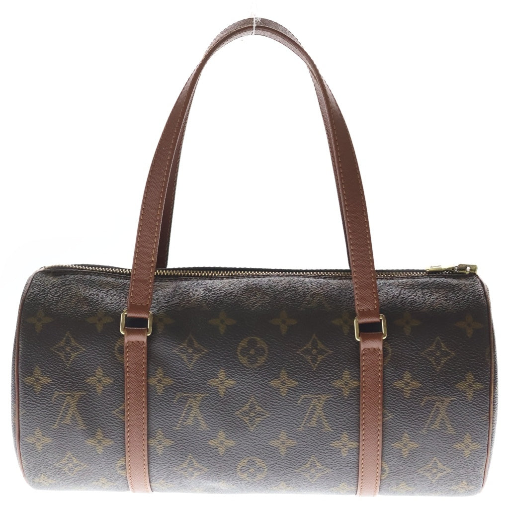 LOUIS VUITTON(ルイヴィトン) モノグラム パピヨン30 ハンドバッグ ブラウン PVC×レザー M51365 ゴールド金具 レディース