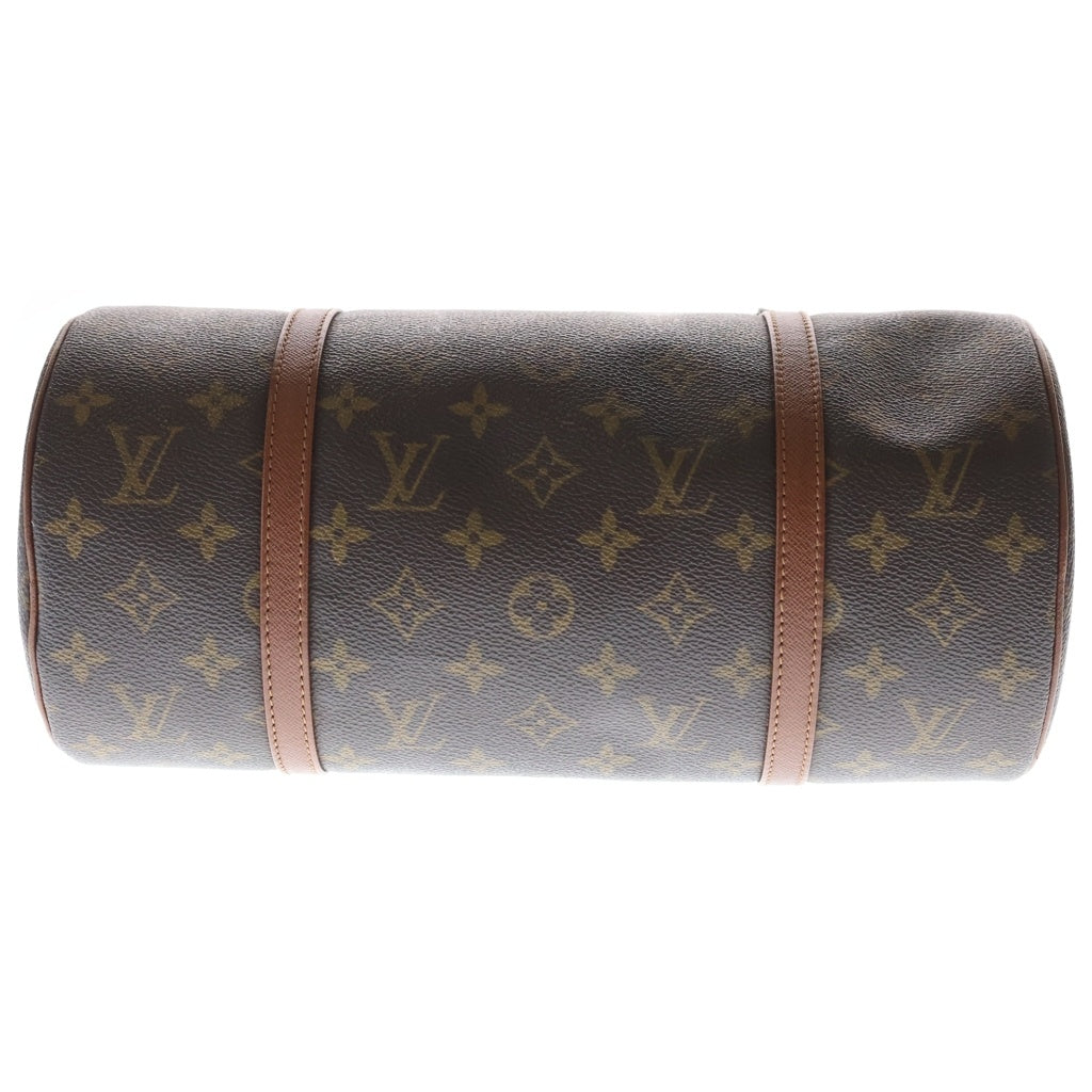 LOUIS VUITTON(ルイヴィトン) モノグラム パピヨン30 ハンドバッグ ブラウン PVC×レザー M51365 ゴールド金具 レディース