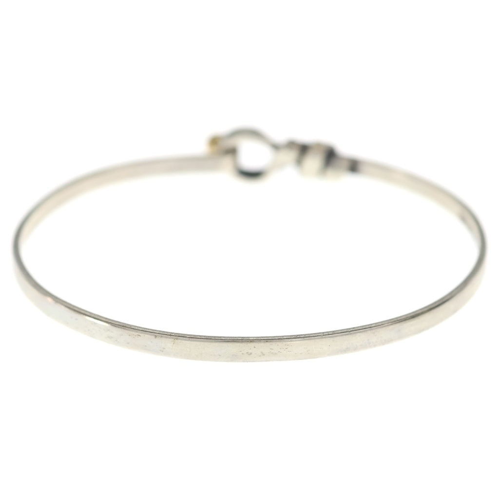 TIFFANY & Co.(ティファニー) ノット バングル ブレスレット Ag925/K18YG シルバー/イエローゴールド レディース