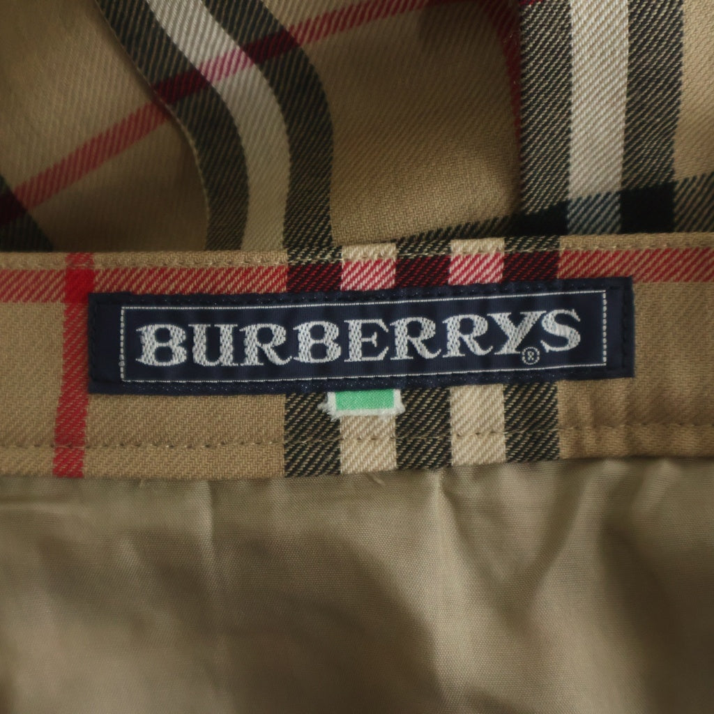 BURBERRYS(バーバリーズ) ノバチェック ロングスカート ベージュ FX002-592 レディース