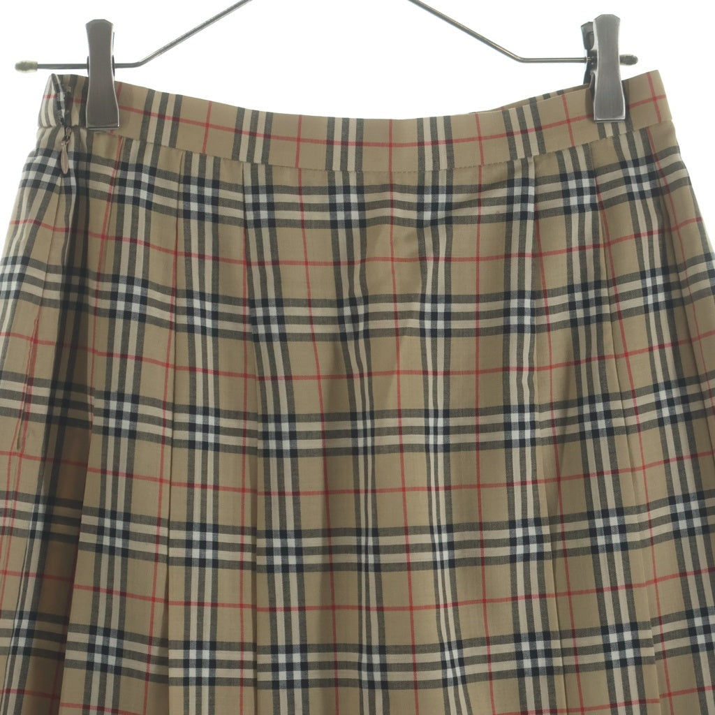 BURBERRYS(バーバリーズ) ノバチェック ロングスカート ベージュ #42 FXA21-036 レディース