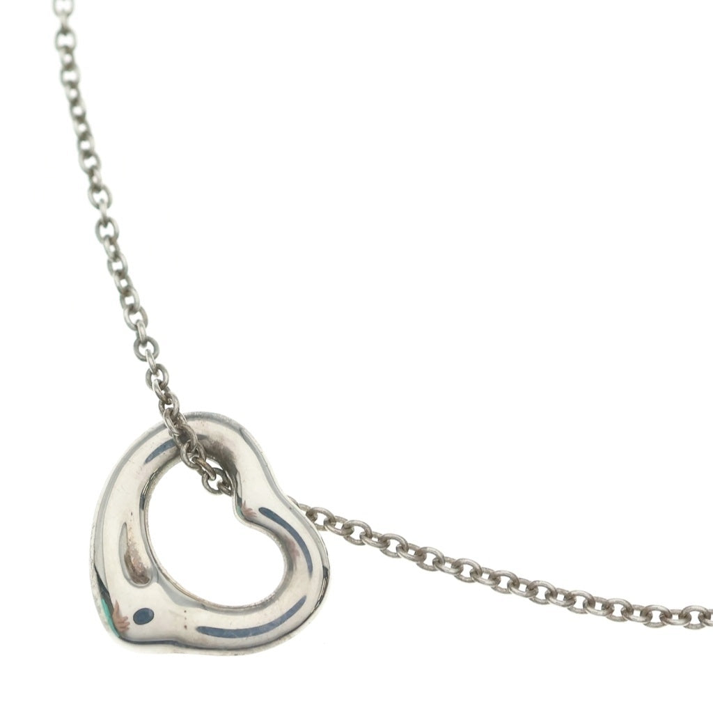 TIFFANY & Co.(ティファニー) オープンハート ネックレス ペンダント チェーン シルバー SV925 レディース