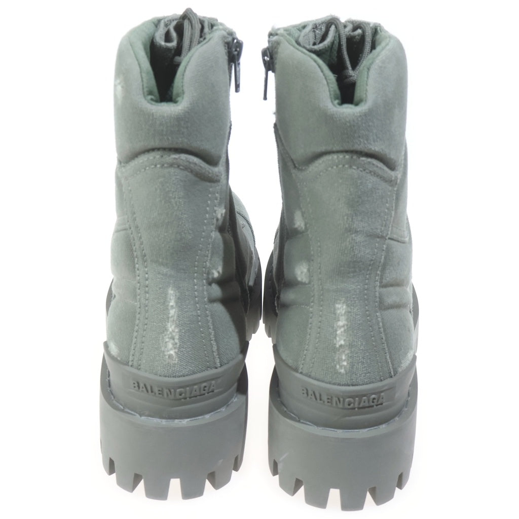 BALENCIAGA(バレンシアガ) コンバット ストライクブーツ カーキ #42 694042