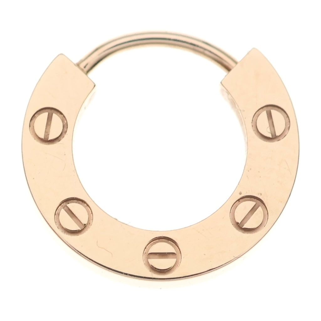 Cartier(カルティエ) ラブ シングルピアス ピンクゴールド Au750PG レディース