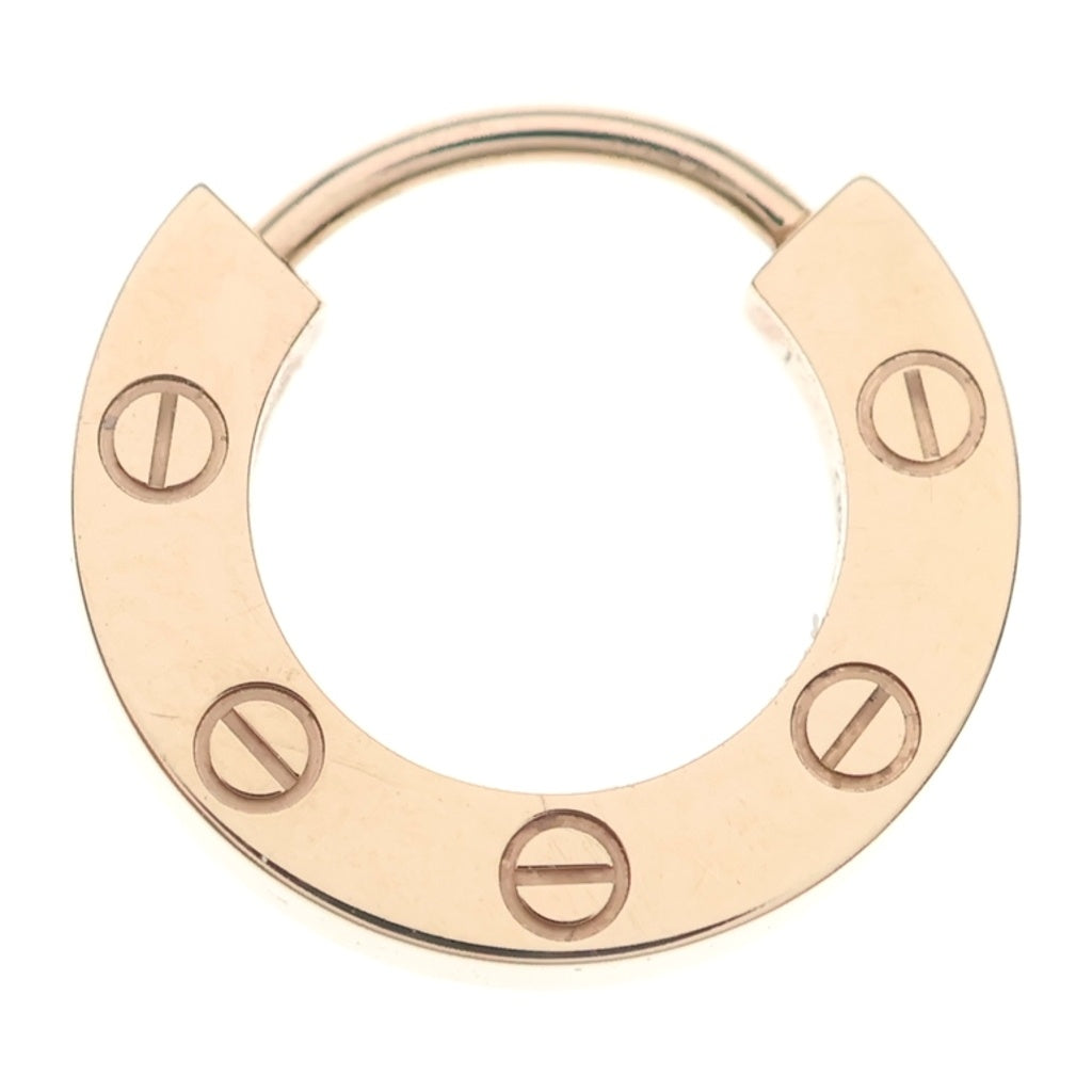 Cartier(カルティエ) ラブ シングルピアス ピンクゴールド Au750PG レディース