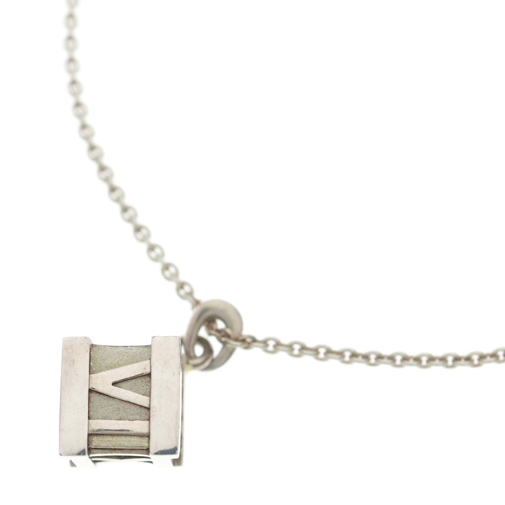 TIFFANY & Co.(ティファニー) アトラス キューブ ネックレス ペンダント チェーン シルバー SV925 レディース