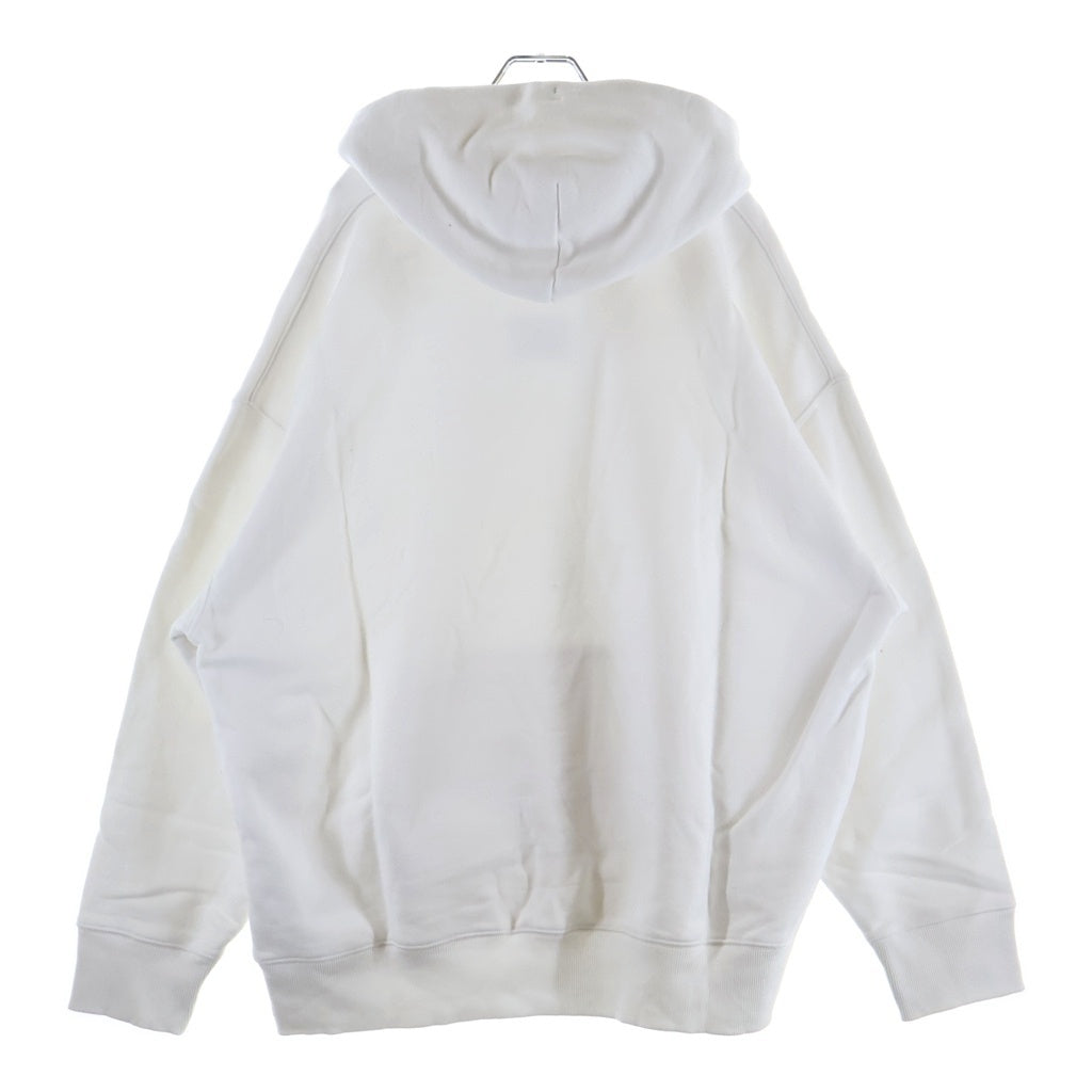 TOMMY JEANS(トミージーンズ) フロントロゴパーカー フーディー ホワイト #XL