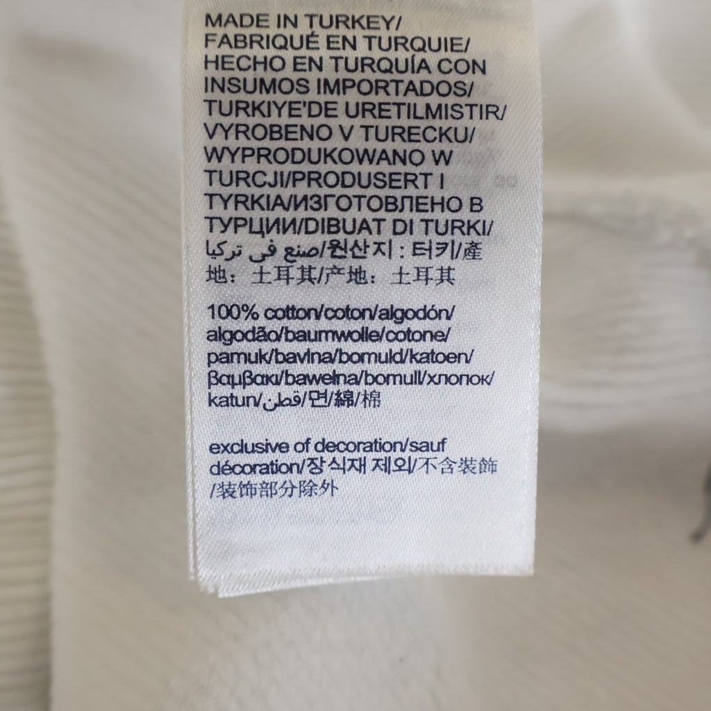 TOMMY JEANS(トミージーンズ) フロントロゴパーカー フーディー ホワイト #XL