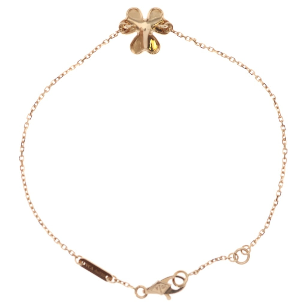 Van Cleef & Arpels(ヴァンクリーフアンドアーペル) フリヴォル 1Pルビー ブレスレット チェーン ピンクゴールド 750PG レディース