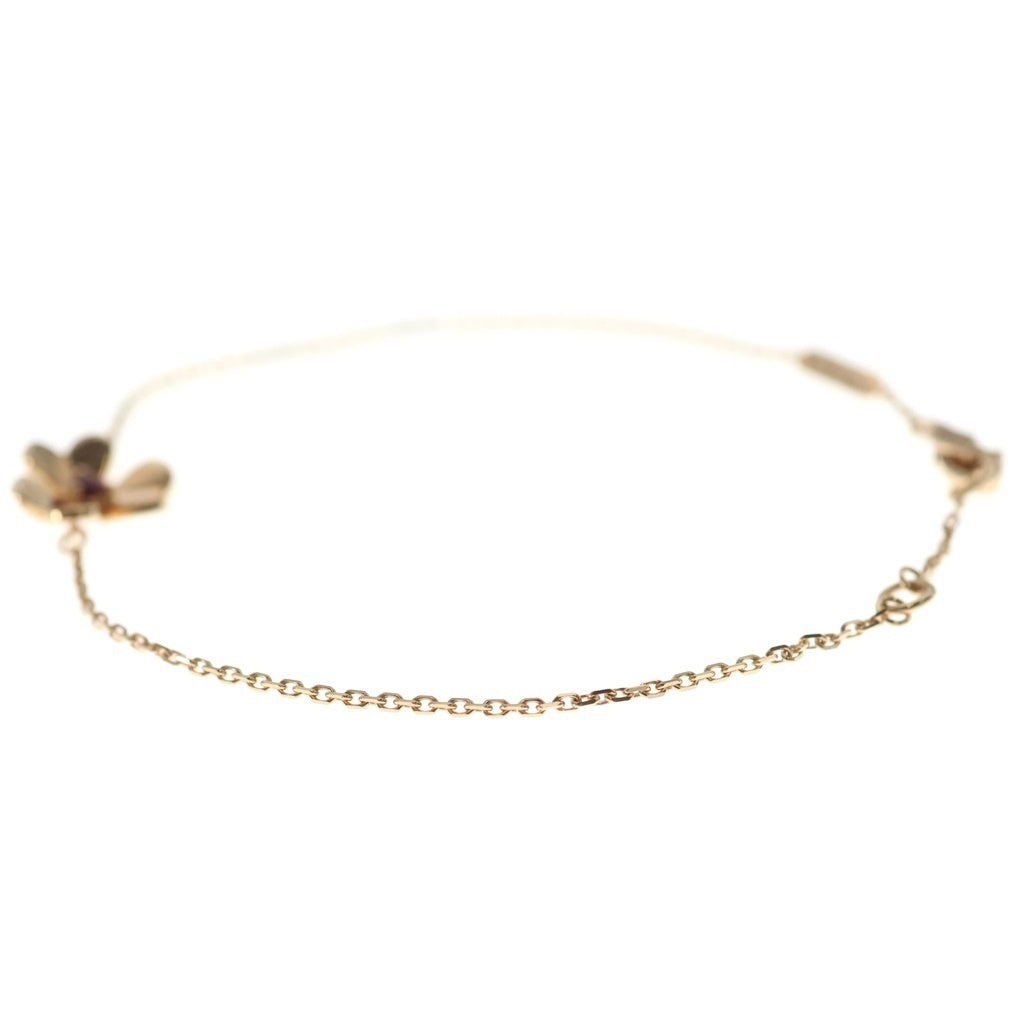 Van Cleef & Arpels(ヴァンクリーフアンドアーペル) フリヴォル 1Pルビー ブレスレット チェーン ピンクゴールド 750PG レディース