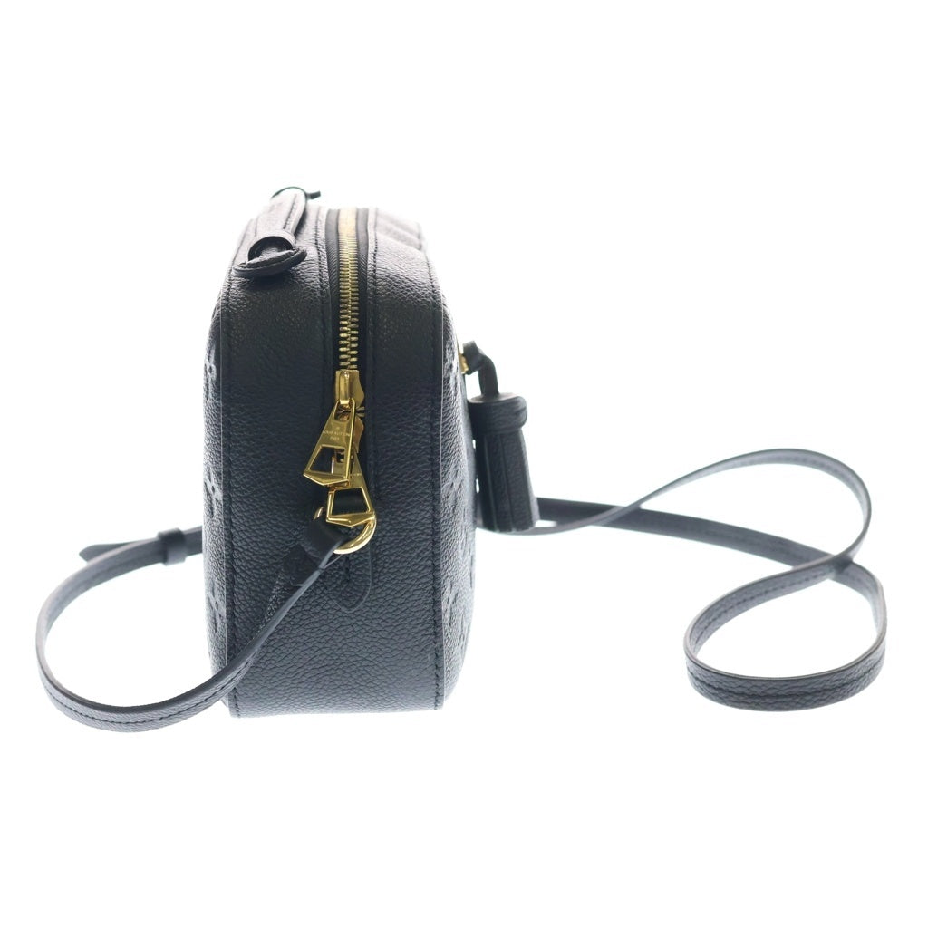 LOUIS VUITTON(ルイヴィトン) アンプラント サントンジュ ショルダーバッグ ミニバッグ ブラック レザー M44593 ゴールド金具 レディース