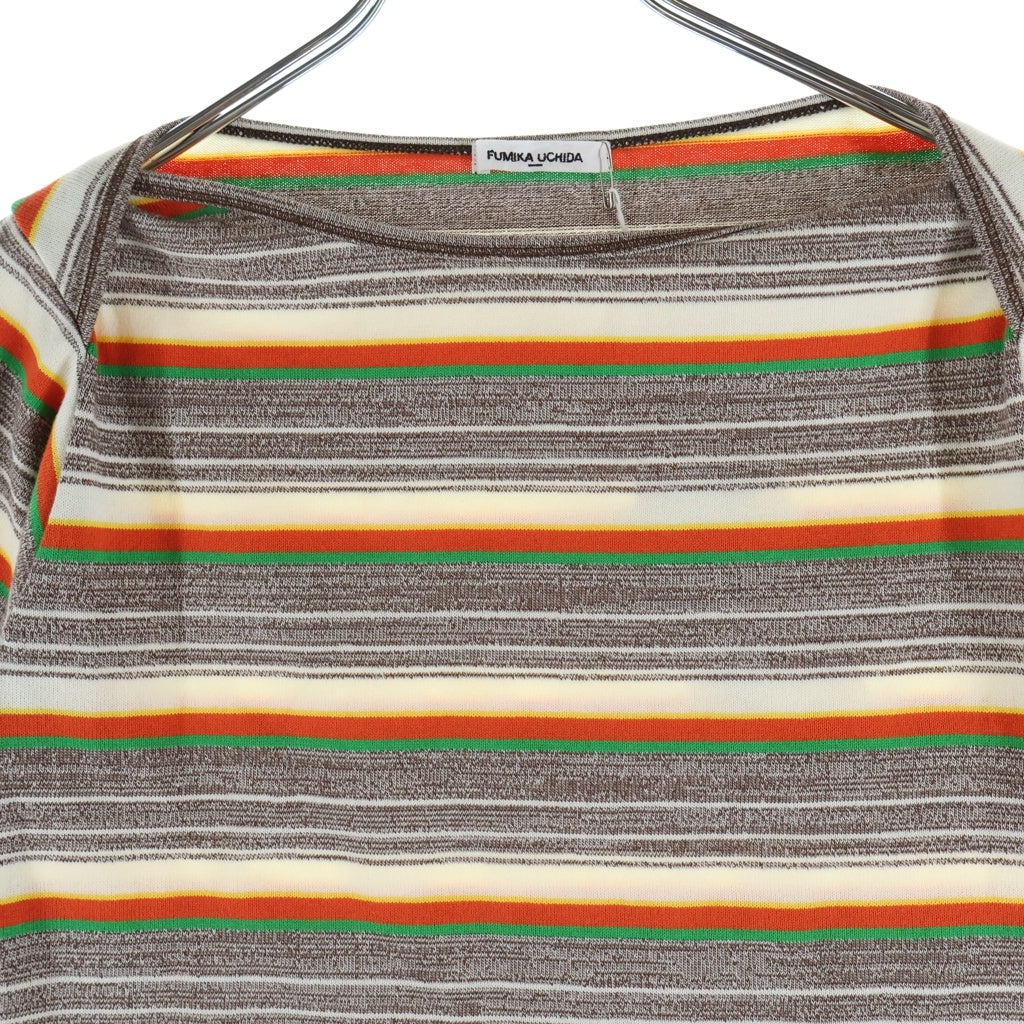 FUMIKA UCHIDA(フミカウチダ) GRANDRELLE MULTI STRIPE T-SHIRT マルチ