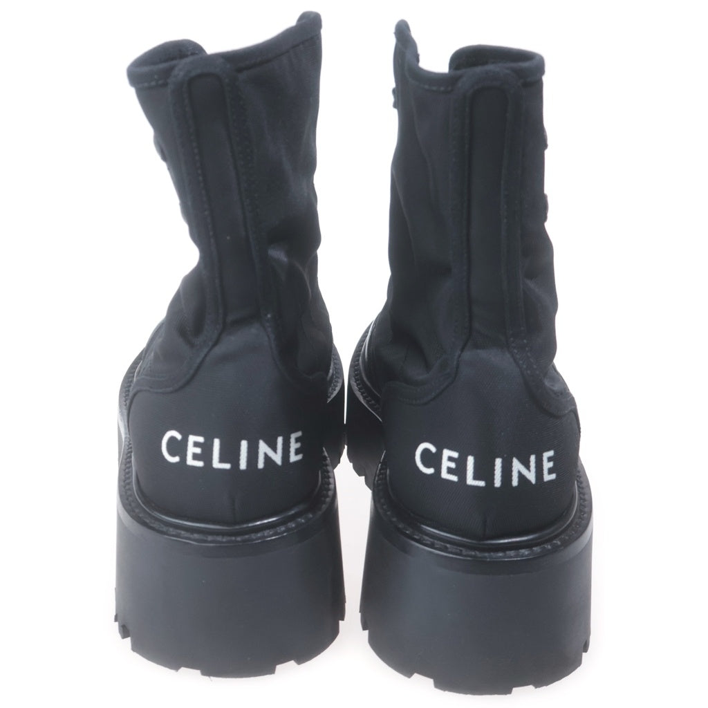 CELINE(セリーヌ) トリオンフ バルキー レースアップシューズ ブラック レディース
