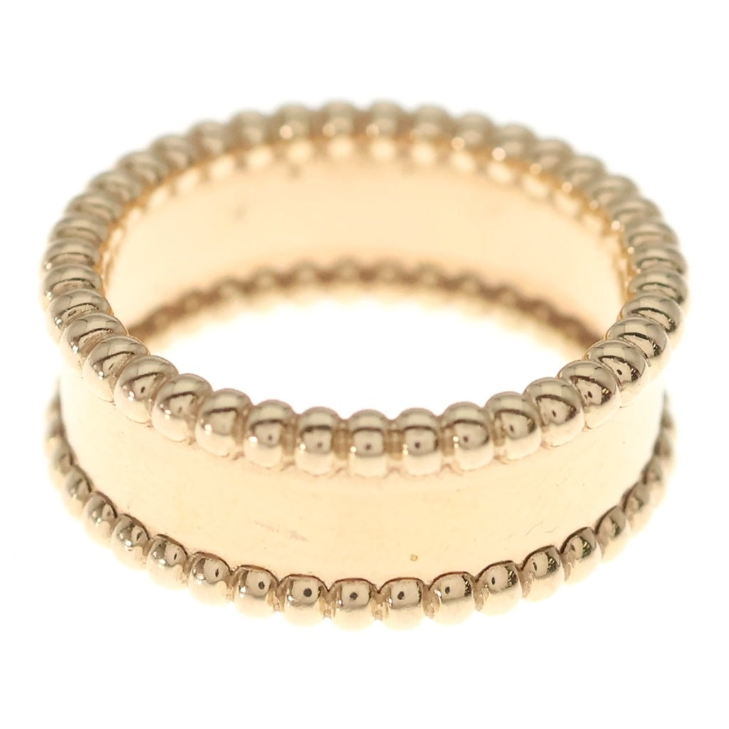 Van Cleef & Arpels(ヴァンクリーフアンドアーペル) ペルレ シニアチュール Au750 K18PG リング 指輪 #52 ピンクゴールド VCARN32452 レディース