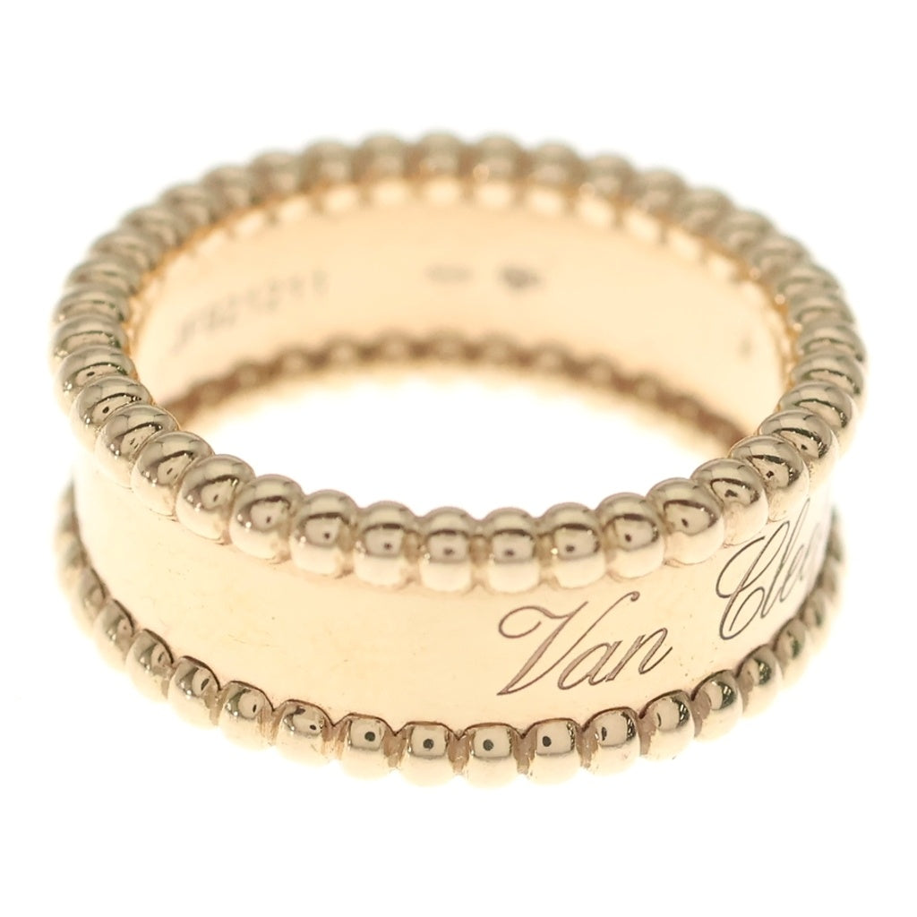Van Cleef & Arpels(ヴァンクリーフアンドアーペル) ペルレ シニアチュール Au750 K18PG リング 指輪 #52 ピンクゴールド VCARN32452 レディース