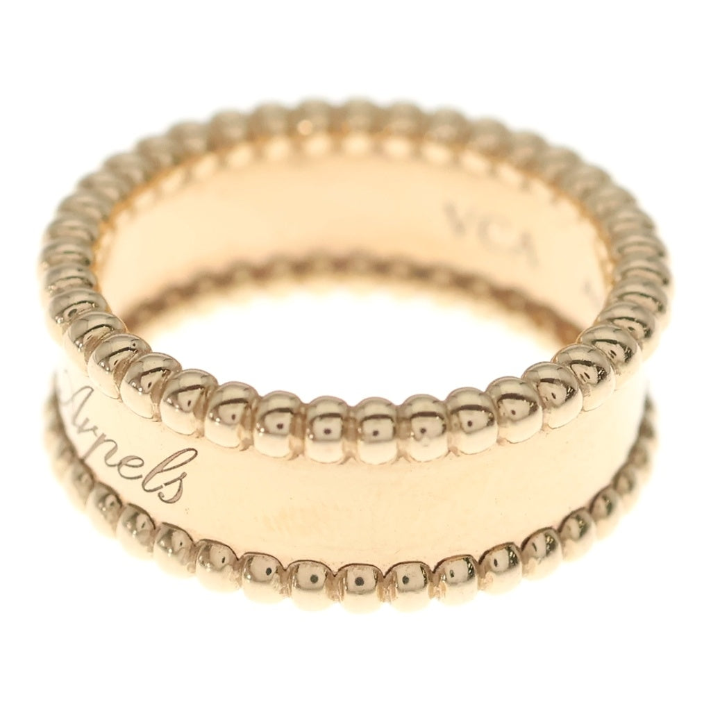 Van Cleef & Arpels(ヴァンクリーフアンドアーペル) ペルレ シニアチュール Au750 K18PG リング 指輪 #52 ピンクゴールド VCARN32452 レディース