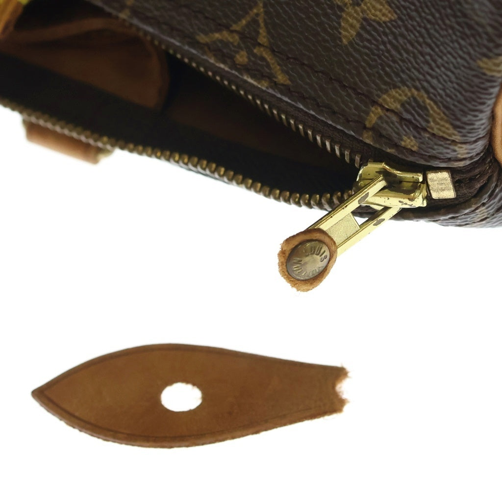LOUIS VUITTON(ルイヴィトン) モノグラム スピーディ35 PVC レザー ハンドバッグ ブラウン M41524 レディース