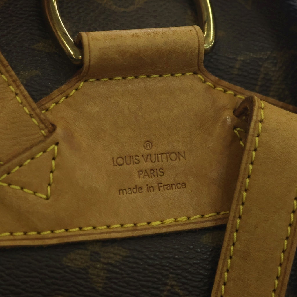 LOUIS VUITTON(ルイヴィトン) モノグラム モンスリMM PVC レザー バックパック リュックサック ブラウン M51136 レディース
