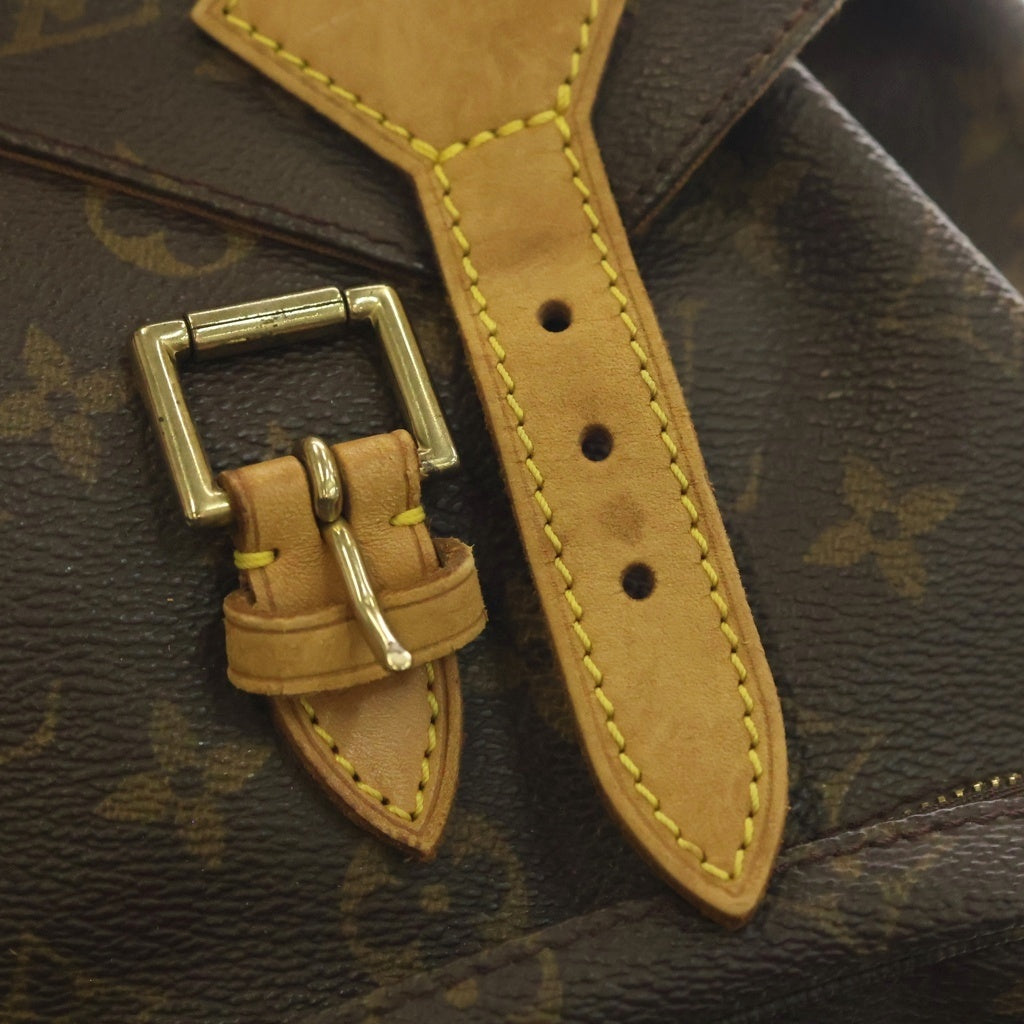 LOUIS VUITTON(ルイヴィトン) モノグラム モンスリMM PVC レザー バックパック リュックサック ブラウン M51136 レディース