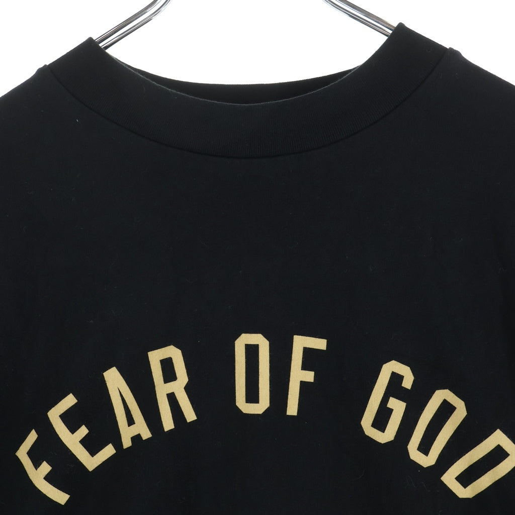 FEAR OF GOD ESSENTIALS(フィアオブゴッド エッセンシャルズ) ロゴロングスリーブTシャツ ブラック #S レディース