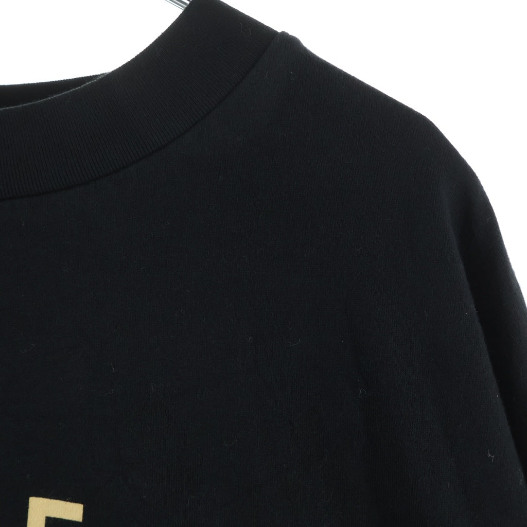 FEAR OF GOD ESSENTIALS(フィアオブゴッド エッセンシャルズ) ロゴロングスリーブTシャツ ブラック #S レディース