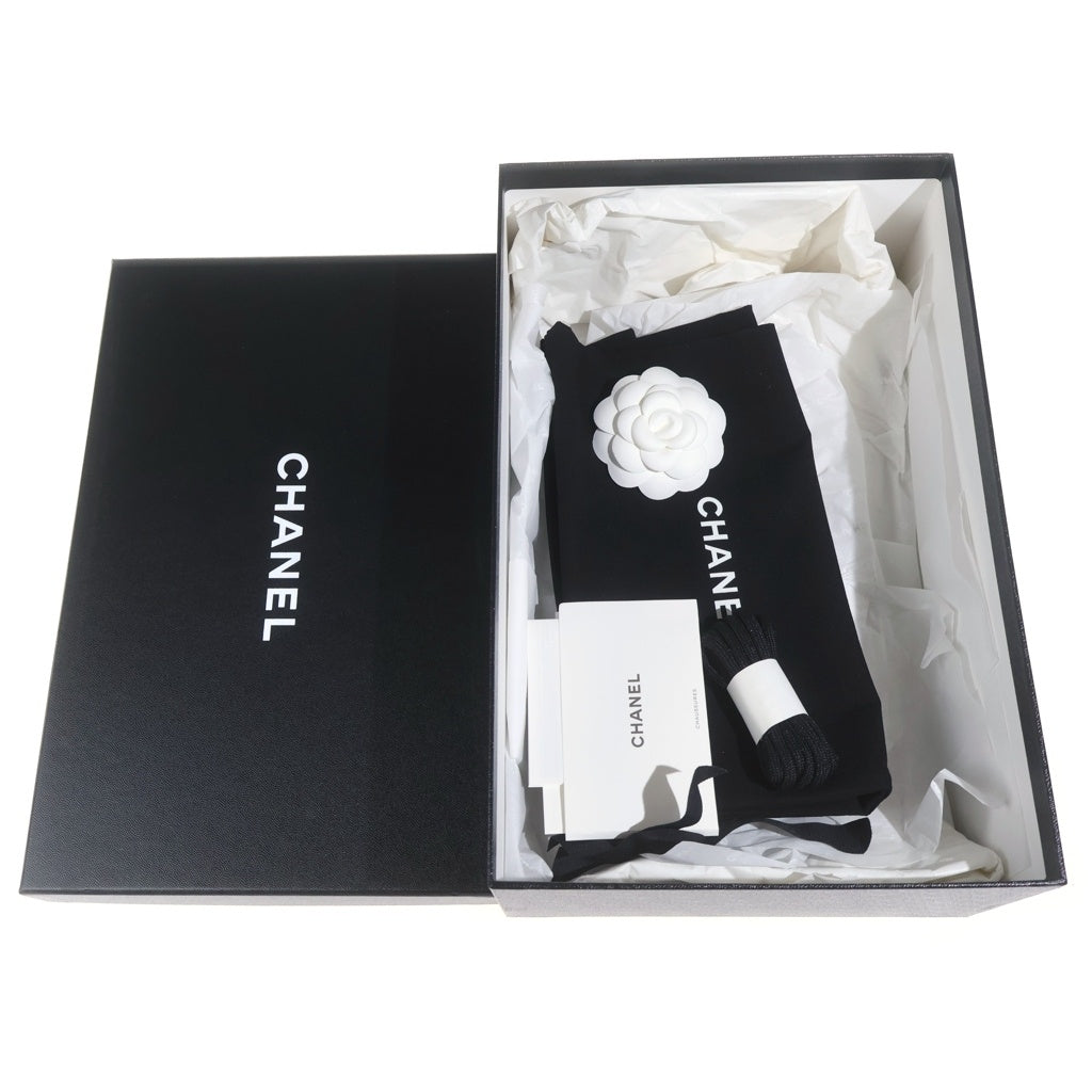 CHANEL(シャネル) ココマーク ウェード ローカットスニーカー シューズ ホワイト/ブラック G45331 レディース