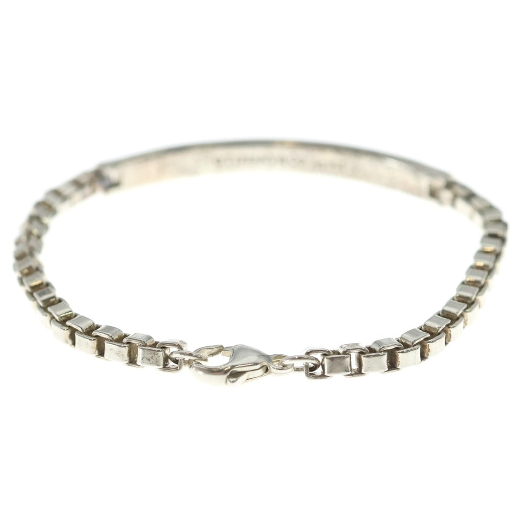 TIFFANY & Co.(ティファニー) ベネチアン リンク ID チェーン ブレスレット シルバー レディース