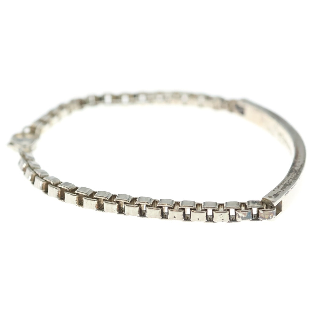 TIFFANY & Co.(ティファニー) ベネチアン リンク ID チェーン ブレスレット シルバー レディース
