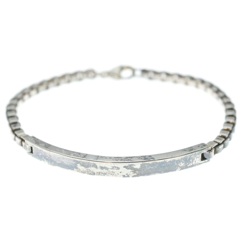 TIFFANY & Co.(ティファニー) ベネチアン リンク ID チェーン ブレスレット シルバー レディース