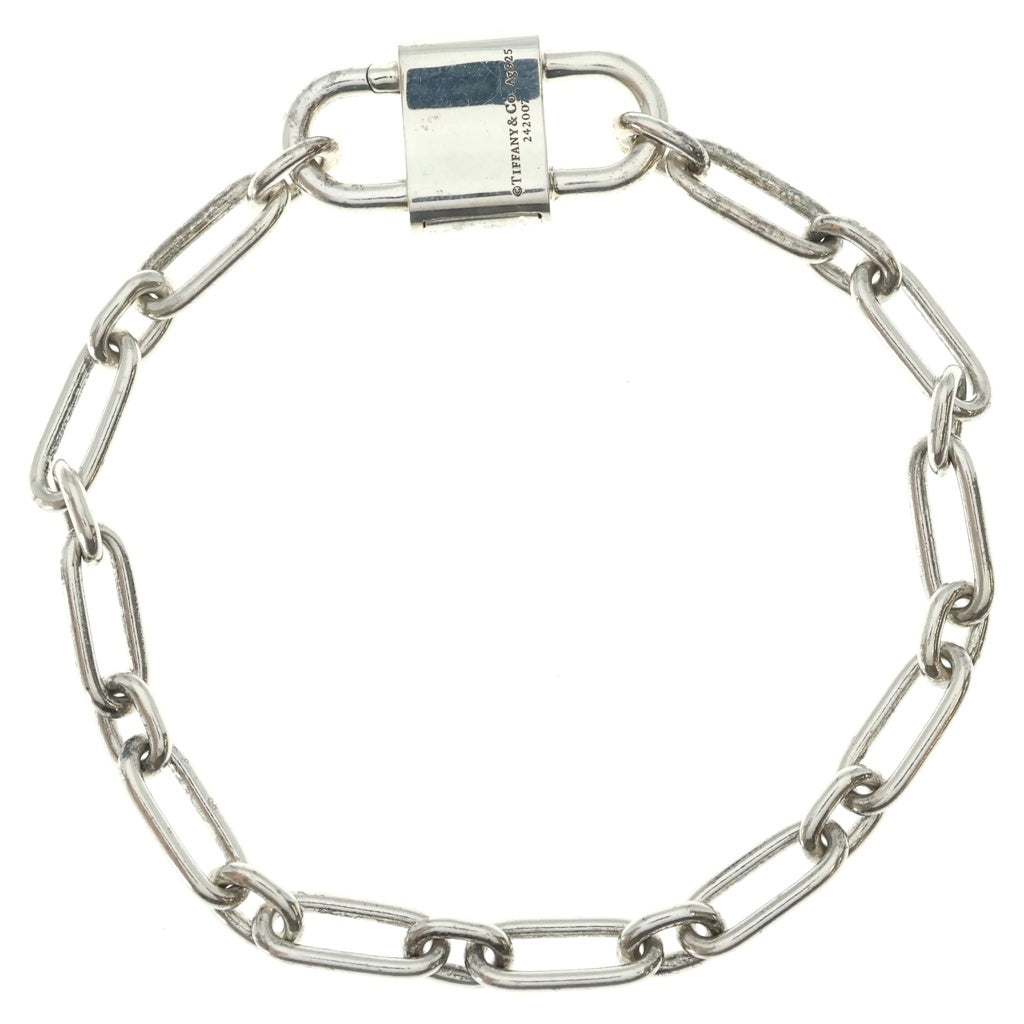TIFFANY & Co.(ティファニー) 1837 ダブルロック チェーン ブレスレット シルバー レディース