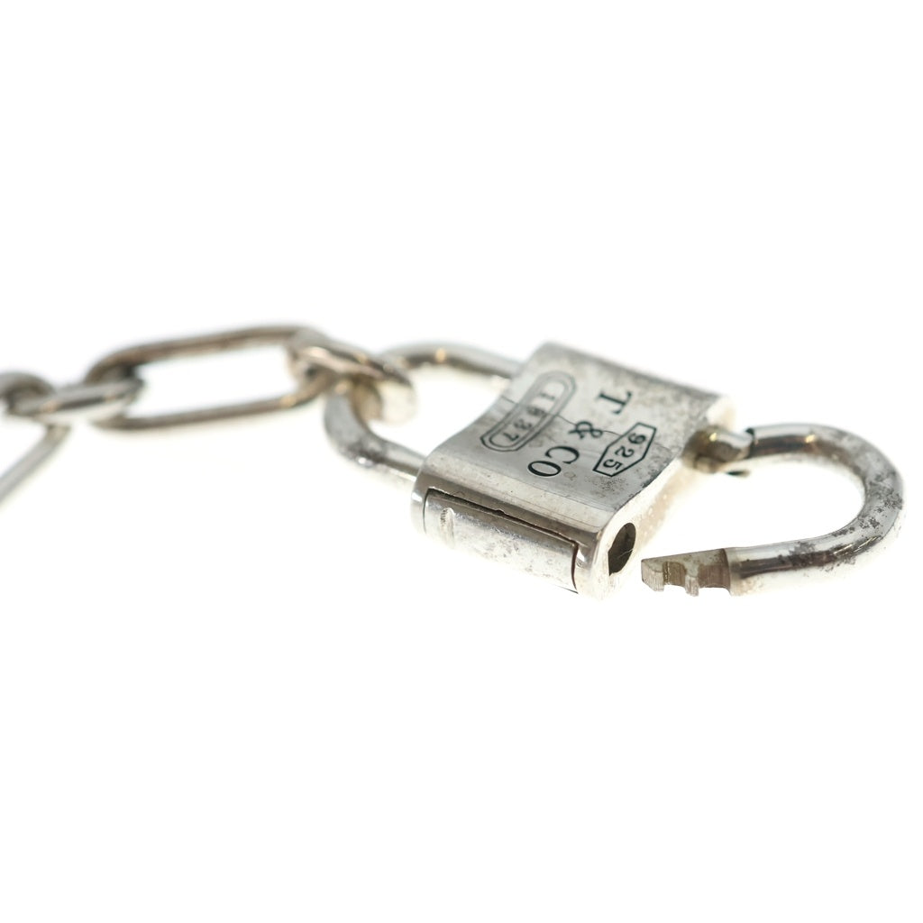 TIFFANY & Co.(ティファニー) 1837 ダブルロック チェーン ブレスレット シルバー レディース