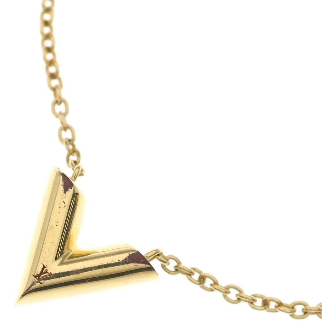 LOUIS VUITTON(ルイヴィトン) エッセンシャルV ネックレス ゴールド M61083 レディース