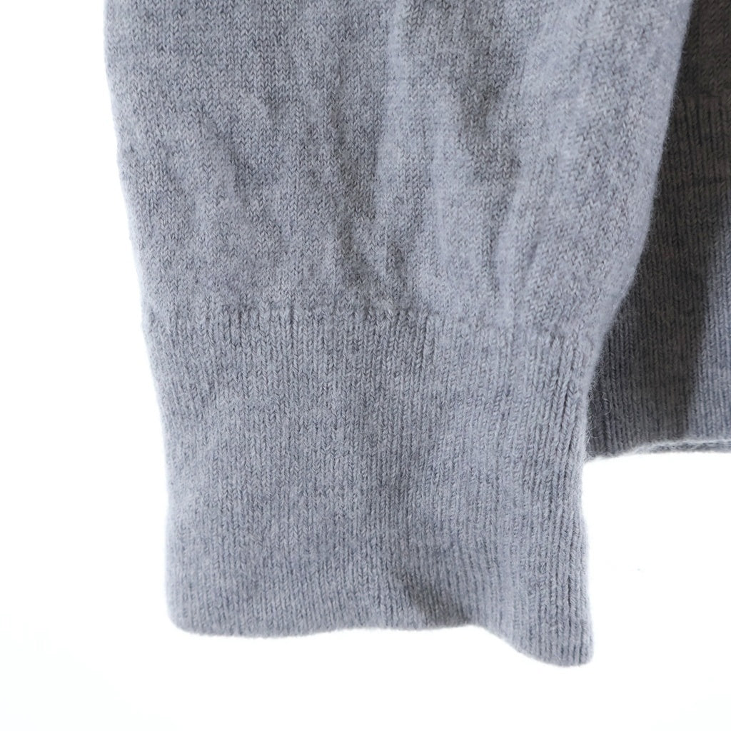 BURBERRY(バーバリー) ウール ナイロン ロゴ長袖ニット セーター グレー 8054897
