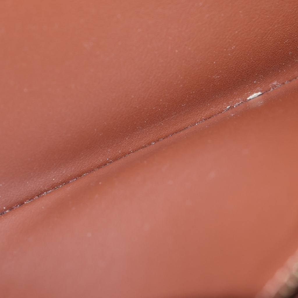 LOUIS VUITTON(ルイヴィトン) モノグラム エトワール ポルトフォイユサラ ロングウォレット 長財布 ブラウン レザー×PVC M66556 ゴールド金具 レディース
