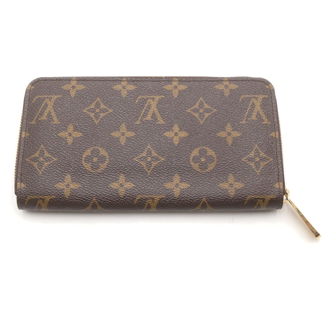 LOUIS VUITTON(ルイヴィトン) モノグラム ジッピーウォレット 長財布 PVC レザー ブラウン M42616 レディース