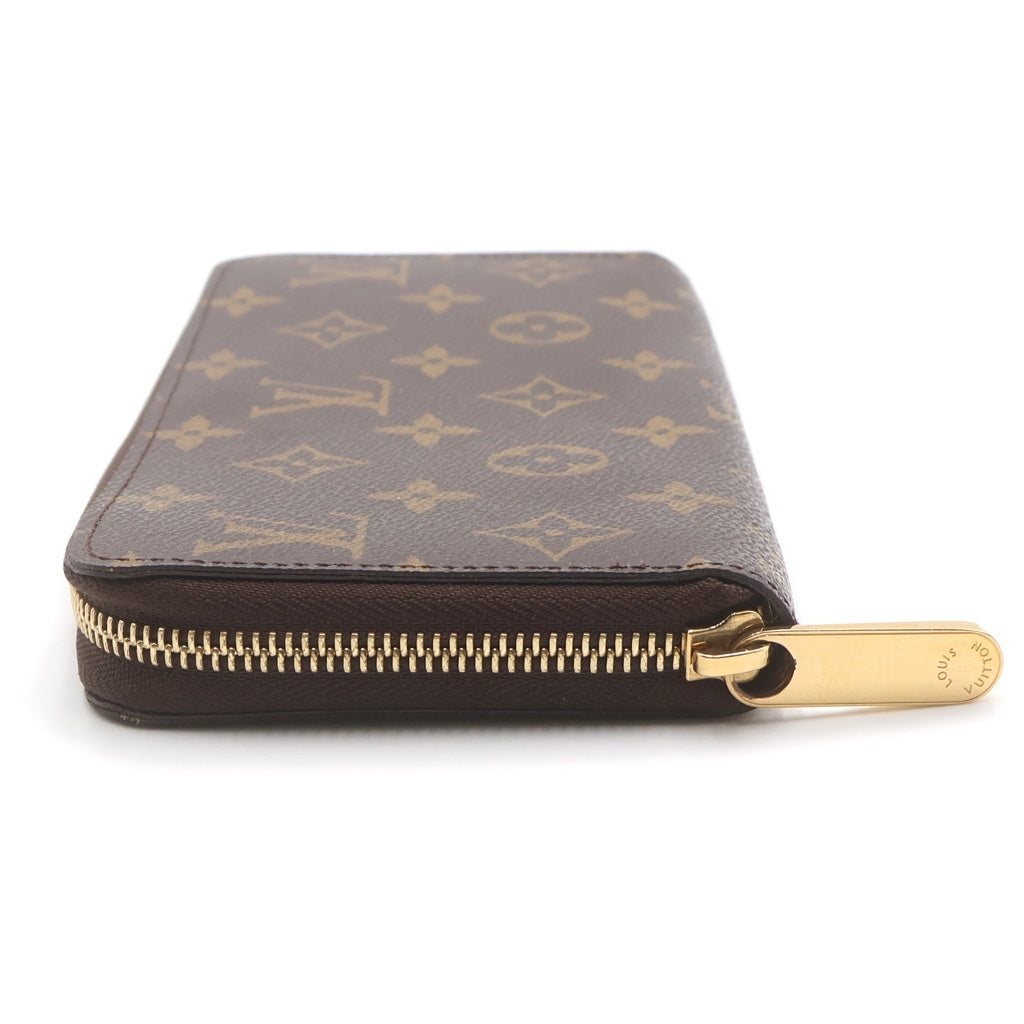 LOUIS VUITTON(ルイヴィトン) モノグラム ジッピーウォレット 長財布 PVC レザー ブラウン M42616 レディース