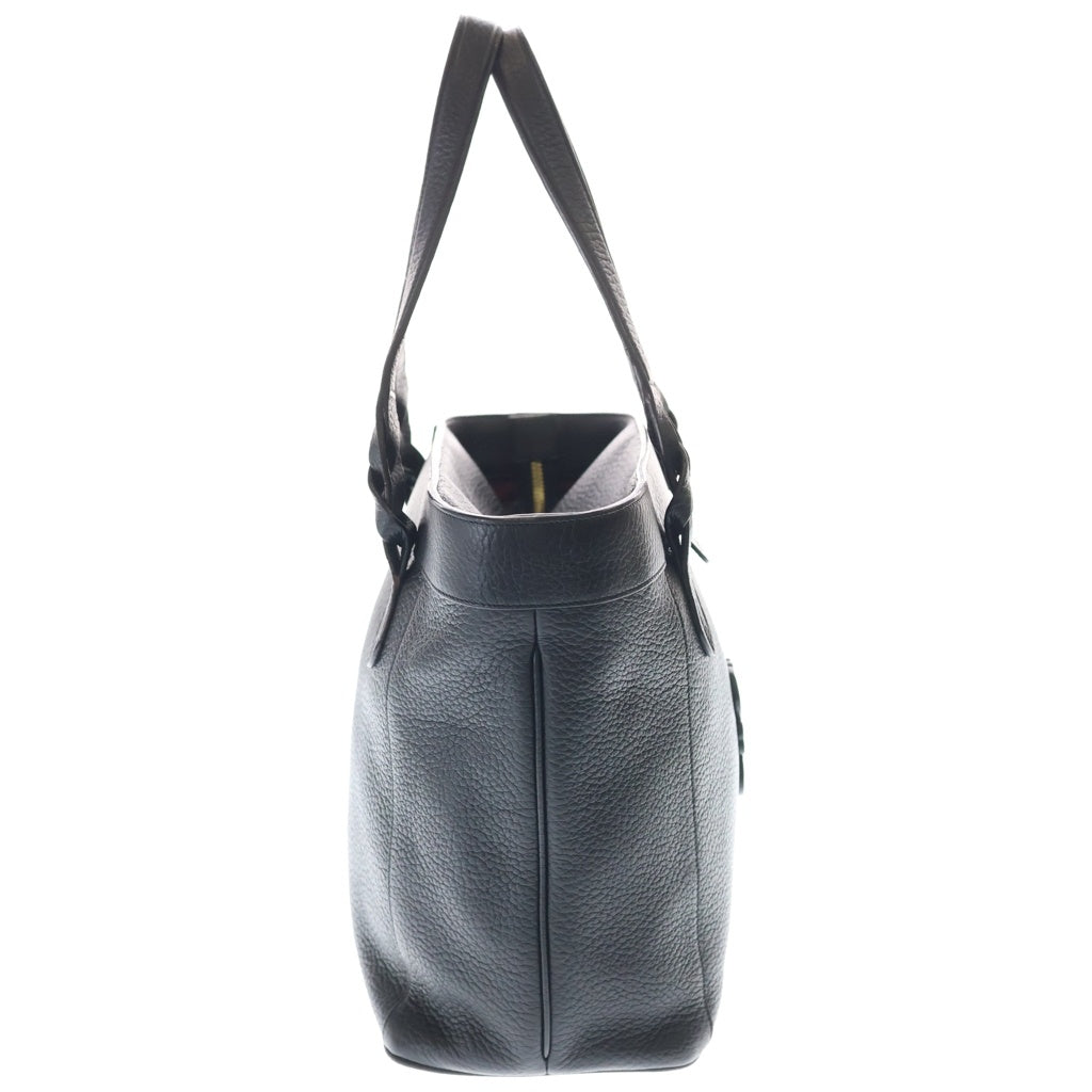 LOEWE(ロエベ) フスタ トートバッグ ハンドバッグ ブラック レザー レディース